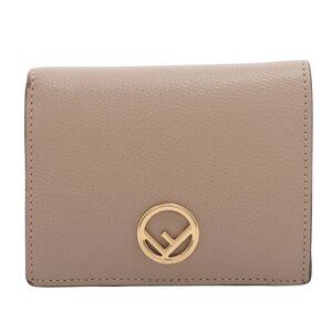 B-20. Fendi Bifold Wallet Beige 8M0387